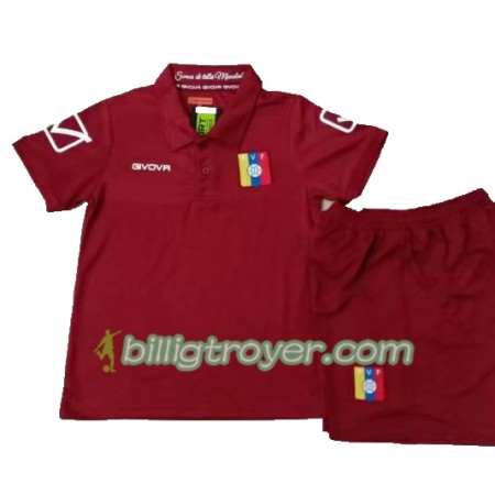 Billige Fotballdrakter Venezuela Barn Hjemmedraktsett Copa América 2019 Kortermet